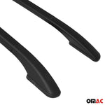 Dachreling Relingträger Aluminium für Nissan Qashqai J10 2006-2014 Alu Schwarz