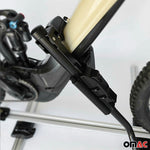 Dachträger + Fahrradträger Satz für Dacia Dokker 2012-2021 Aluminium Silber 3tlg