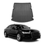 Kofferraumwanne Laderaumwanne für Audi A6 Limo C7 2011-2018 Gummi TPE