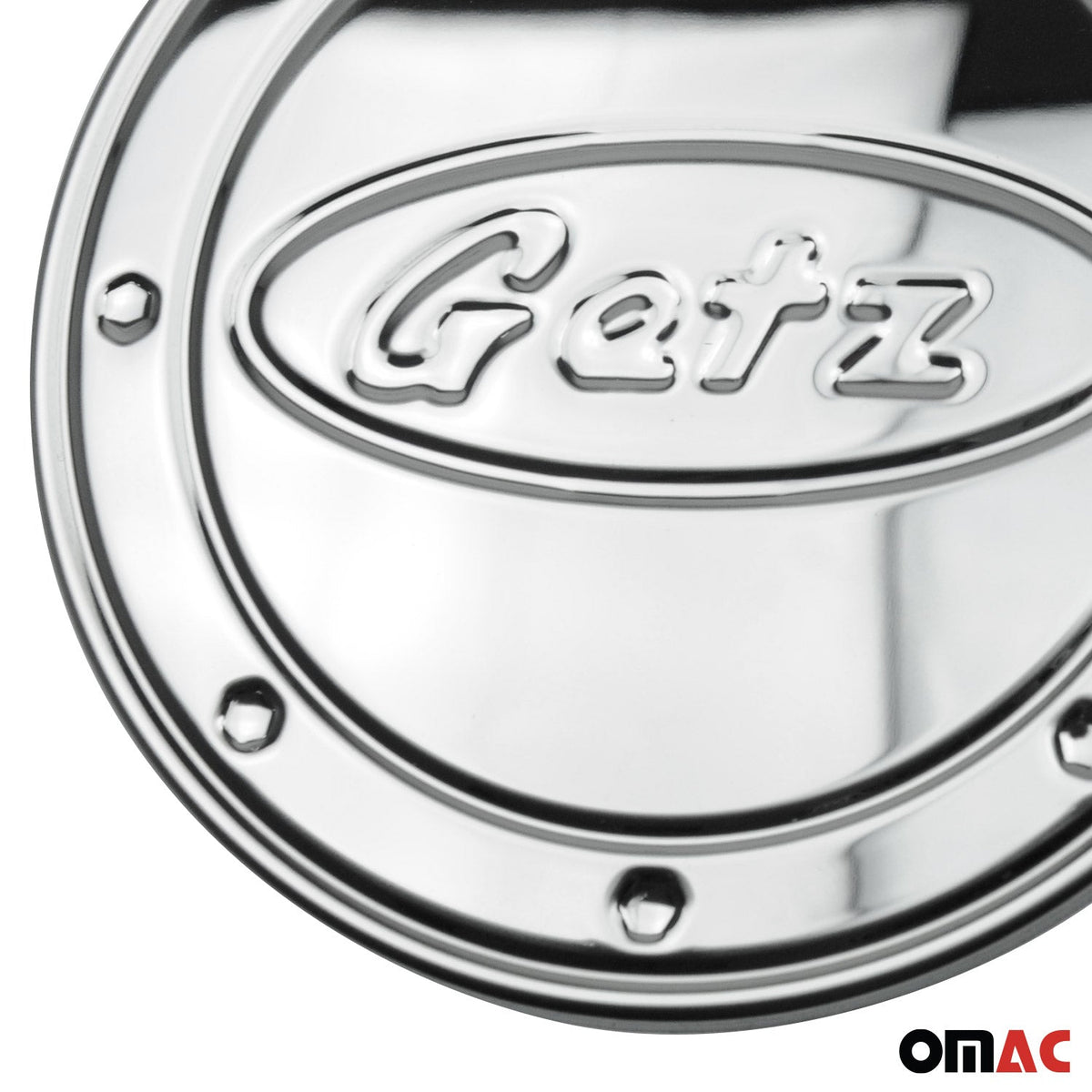 Tankdeckel Blenden Tankverschluss für Hyundai Getz 2002-2011 Edelstahl Chrom