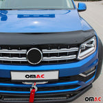 Motorhaube Deflektor Insekten Steinschlagschutz für VW Amarok 2010-2022 Dunkel