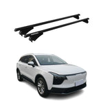 Menabo Dachträger Grundtäger für Aiways U5 2020-2023 75kg Alu Schwarz 2 tlg