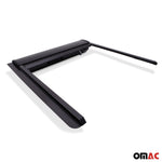 Laderaumabdeckung Schiebedeckel für VW Amarok 2010-2016 Aluminium Schwarz 1tlg