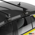 Menabo Stahl Dachträger Gepäckträger für Ford C-Max 2010-2019 Schwarz 2tlg
