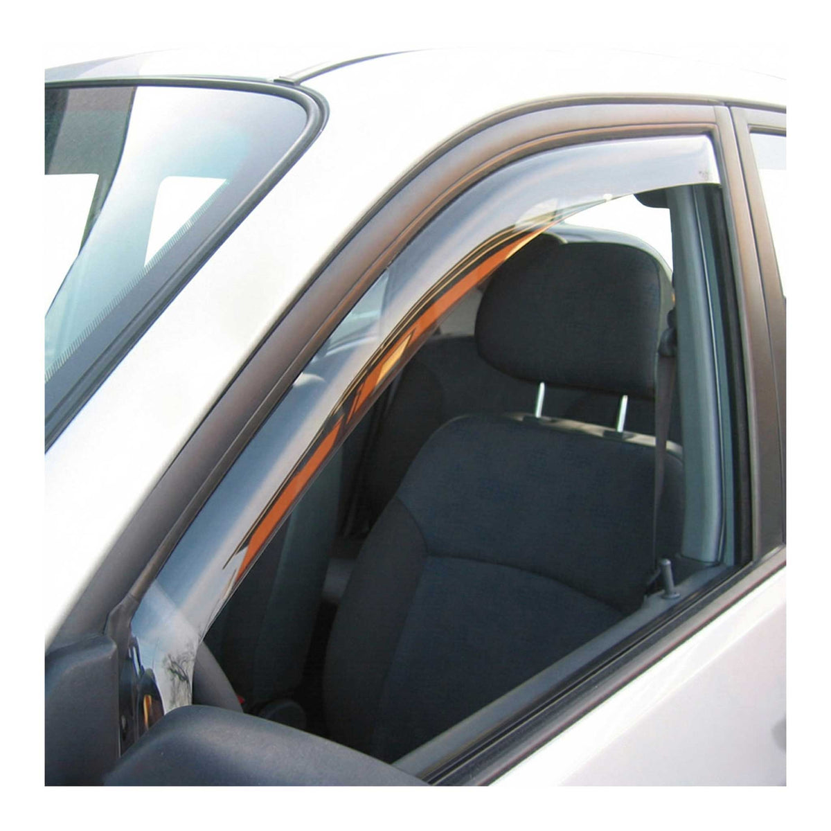 Windabweiser Regenabweiser für Dacia Duster 2010-13 Vor-Facelift Dunkel Acryl