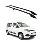 Dachreling Relingträger für Toyota Proace City 2019-2026 Kurzer Alu Schwarz