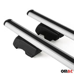 Dachträger Gepäckträger für Volvo XC60 II 2017-2026 Aluminium Silber ABE 2x
