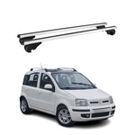 Dachträger Grundtäger für Fiat Panda Classic 2011-2013 75kg Alu Silber 2 tlg