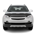 Haubenbra Steinschlagschutz für Chevrolet Captiva 2006-2010 Schwarz Halb
