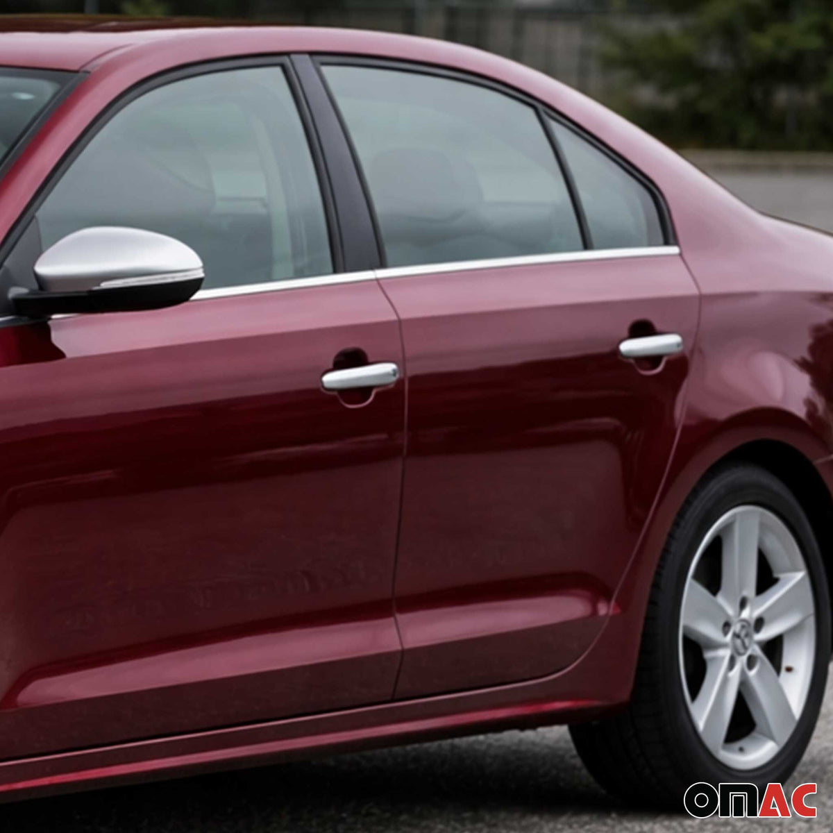 Türgriff Blende Chrom für Skoda Rapid 2012-2019 4-Tür Gebürstet 9tlg