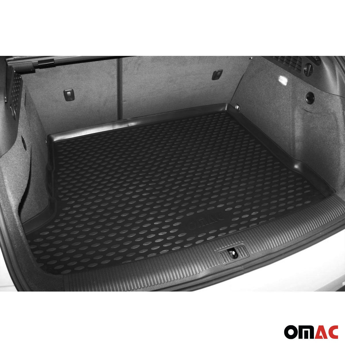 Kofferraummatte Kofferraumwanne für Dacia Lodgy 2012-2022 Gummi TPE Schwarz