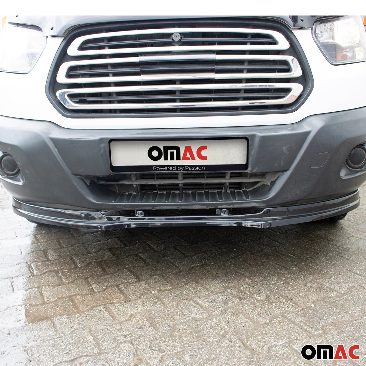 Frontspoiler Lippe Stoßstange Splitter für Ford Transit 2015-2019 ABS Schwarz