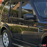 Fensterleisten Zierleisten für Land Rover Discovery 2004-2009 Edelstahl Chrom 4x
