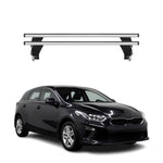 Menabo Dachträger Grundtäger für Kia Ceed SportsWagon 2019-2026 50kg Alu Grau 2x