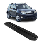 Trittbretter Seitenschweller für Dacia Duster 2017-2024 Aluminium Schwarz 2tlg