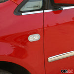 Blinkerrahmen Seitenblinker für Seat Altea & XL 2004-2015 Edelstahl Chrom 2x
