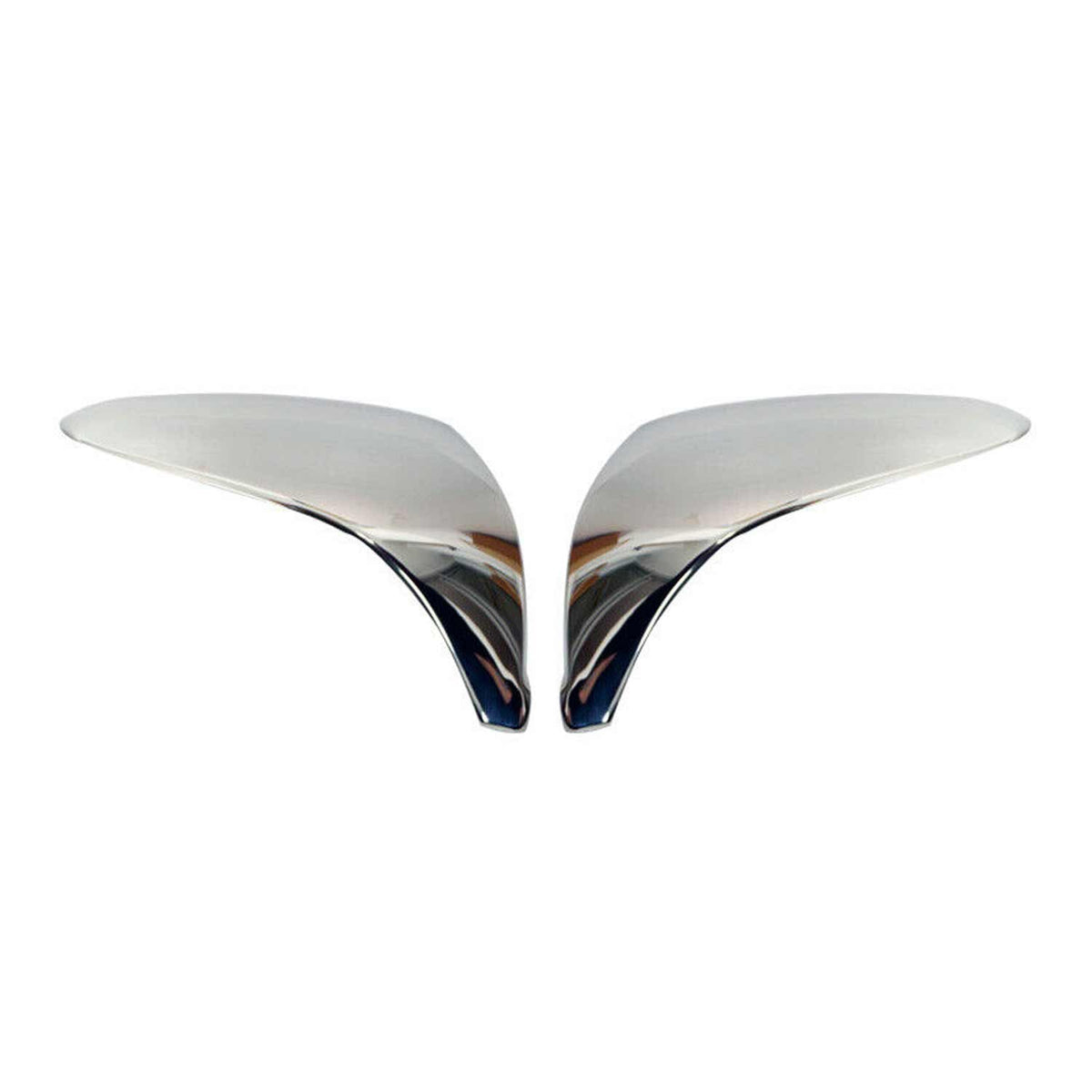 Spiegelkappen Spiegelabdeckung für Hyundai ix35 2010-2015 Edelstahl Chrom 2tlg
