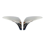 Spiegelkappen Spiegelabdeckung für Hyundai ix35 2010-2015 Edelstahl Chrom 2tlg