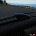 Dachreling für VW T5 T6 Transporter Multivan Caravelle 2003-2024 L2 Alu Schwarz