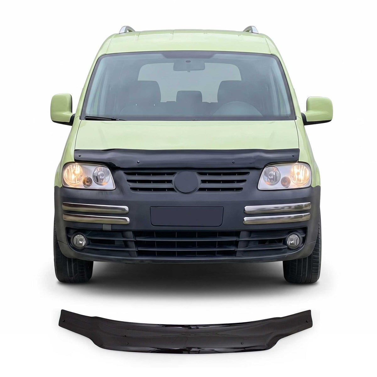 Motorhaube Deflektor Insekten Steinschlagschutz für VW Caddy 2004-2010