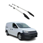 Dachreling Dachgepäckträger für VW Caddy Maxi 2020-2026 Langer L2 Alu Grau