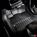 OMAC Gummi Fußmatten für Seat Altea 2004-2015 Premium TPE Automatten Schwarz 4x