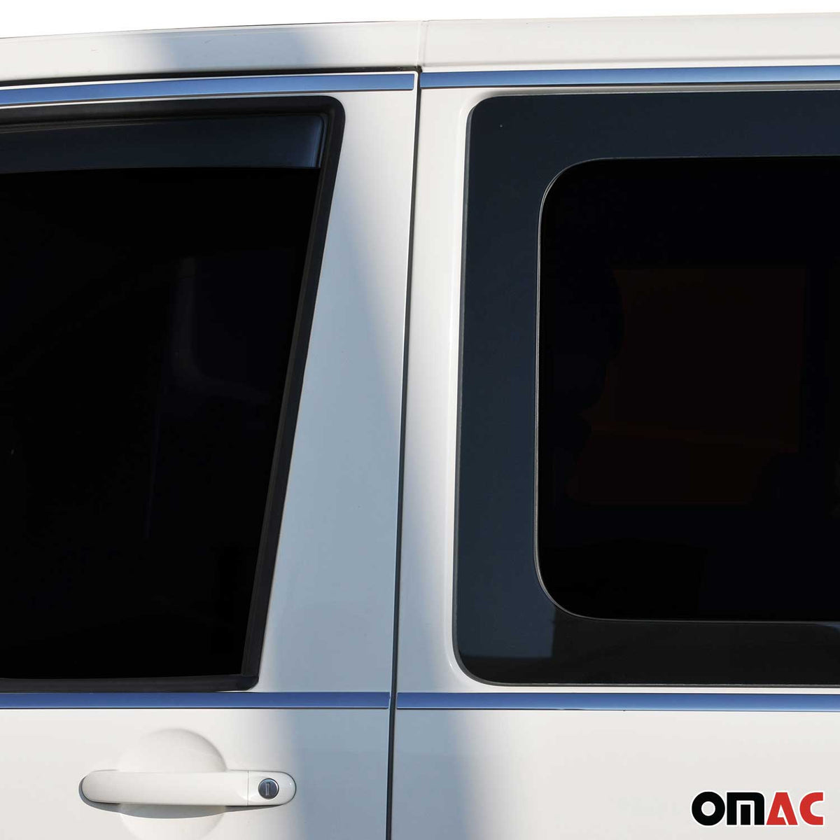 Fensterleisten Zierleisten für VW T6 T6.1 2015-2024 L1 Kurzer Einzelschibetür