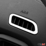 Lüftung Rahmen für Jeep Renegade 2014-2024 Chrom ABS Silber 2tlg