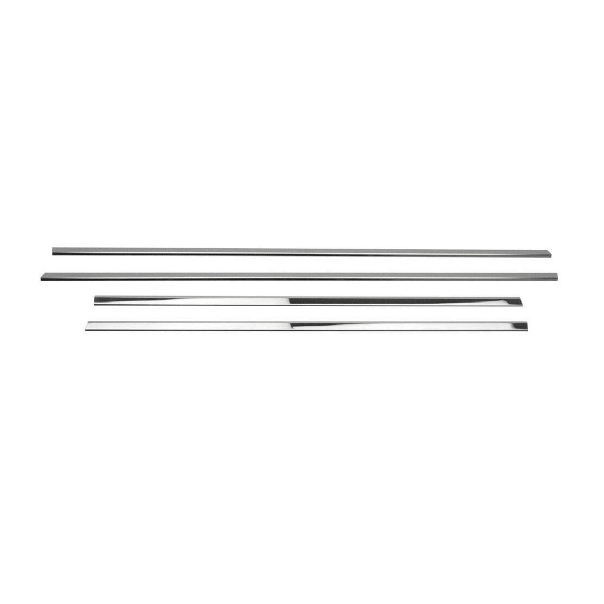 Fensterleisten Zierleisten für Nissan Qashqai +2 2008-2014 Edelstahl Chrom 4tlg