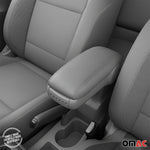 Mittelarmlehne Armlehne Mittelkonsole für Skoda Octavia 2004-2013 PU-Leder Grau