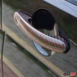 Türgriff Blende Carbon für VW Transporter T5 2003-2015 Kohlefaser Rot 6tlg
