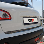 Kofferraumleiste Heckleiste für Nissan Qashqai J11 2014-2021 Edelstahl Dunkel