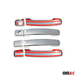 Chrom Türgriff Blende für Nissan Navara 2005-2015 Edelstahl 4tlg