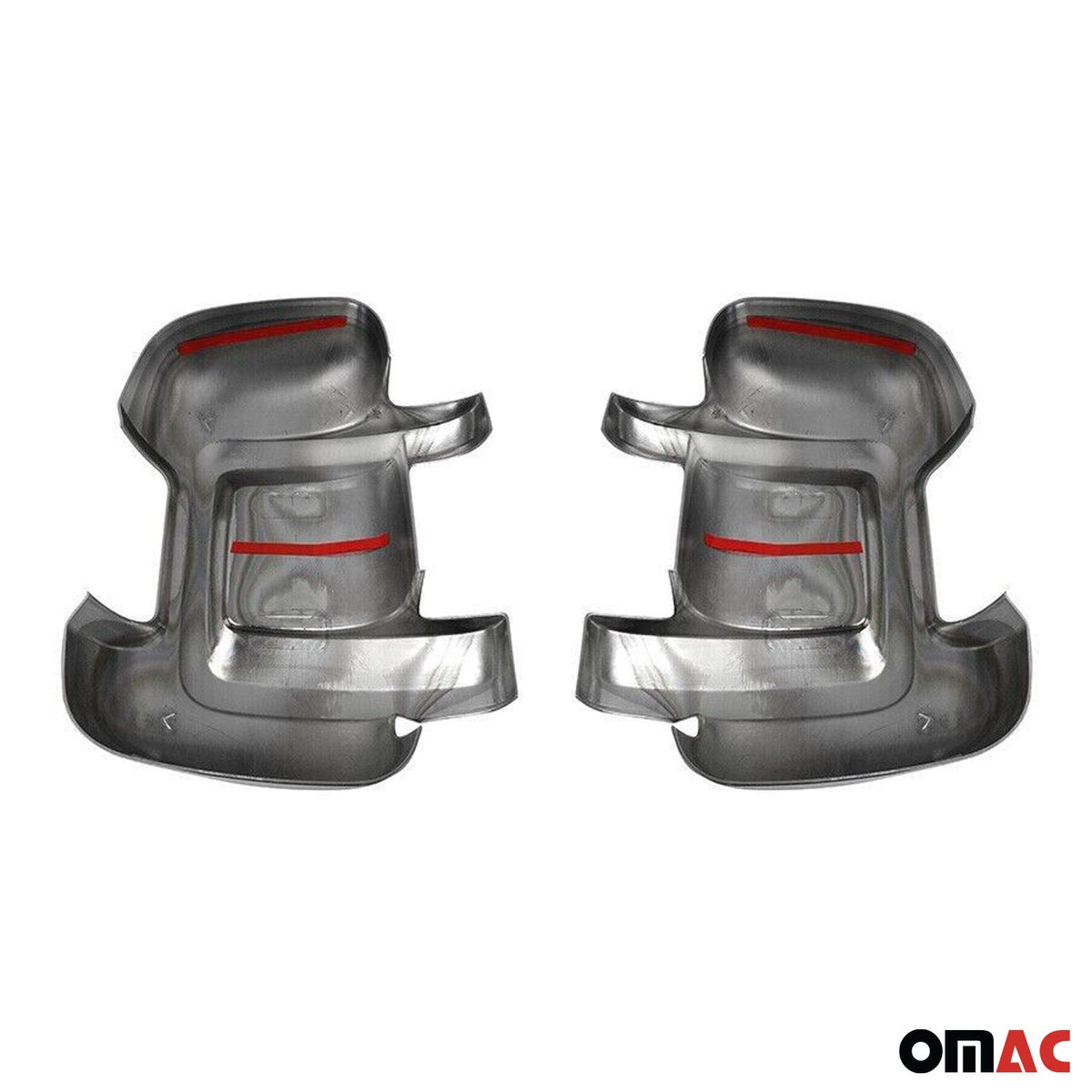 Spiegelkappen Spiegelabdeckung für Citroen Jumper 2006-2026 Chrom ABS Silber