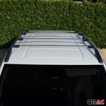 Dachträger für VW T5 T6 Transporter Multivan Caravelle 2003-2024 Alu Silber 4x