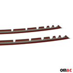 Kühlergrill Grillleisten für Mercedes V-Klasse W447 2014-2019 Edelstahl Dunkel