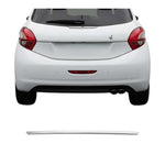 Kofferraumleiste Heckklappe Leiste für Peugeot 208 2012-2019 Edelstahl Chrom