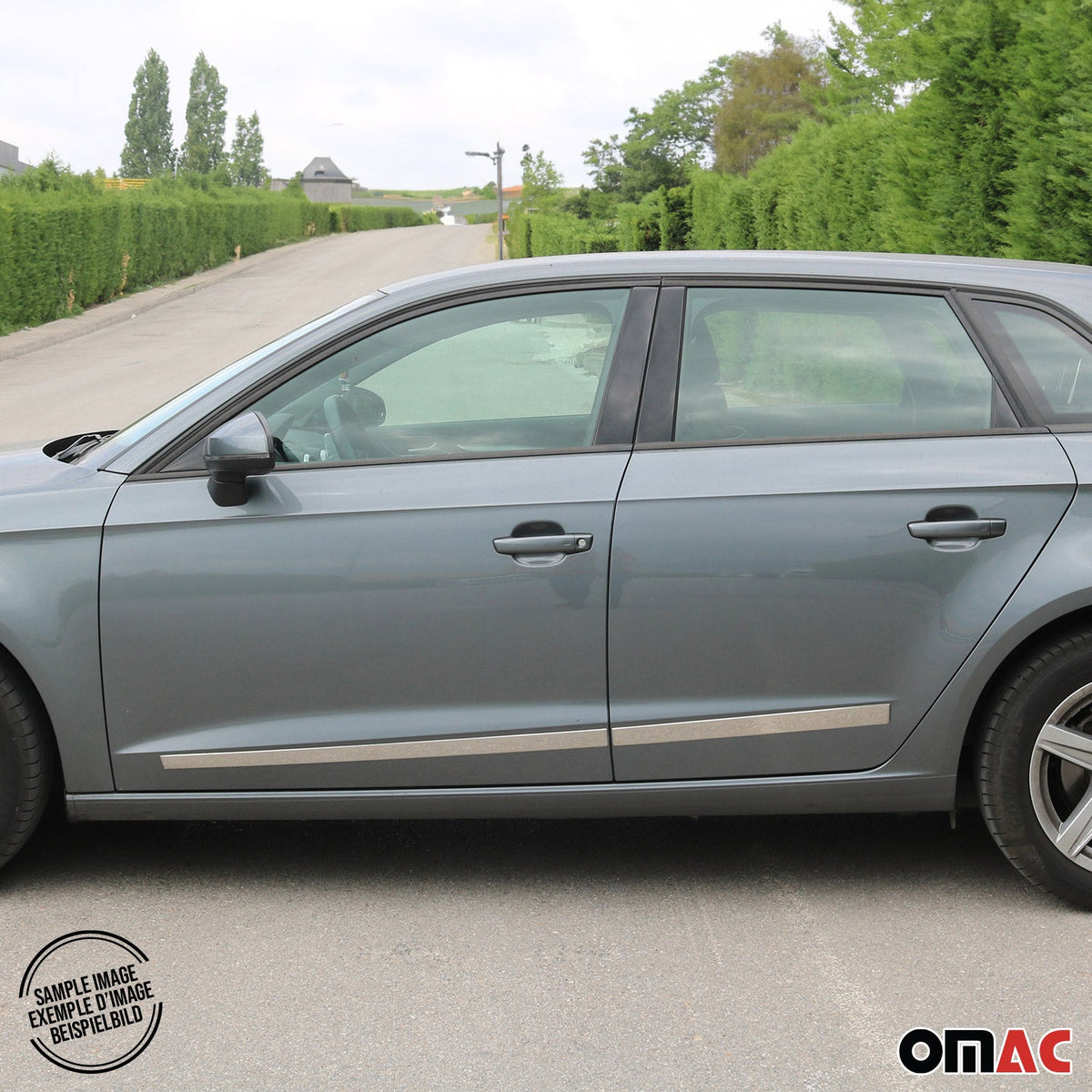 Türschutz Türleiste Seitentürleiste für Volvo S60 2010-2018 Edelstahl Chrom 4x