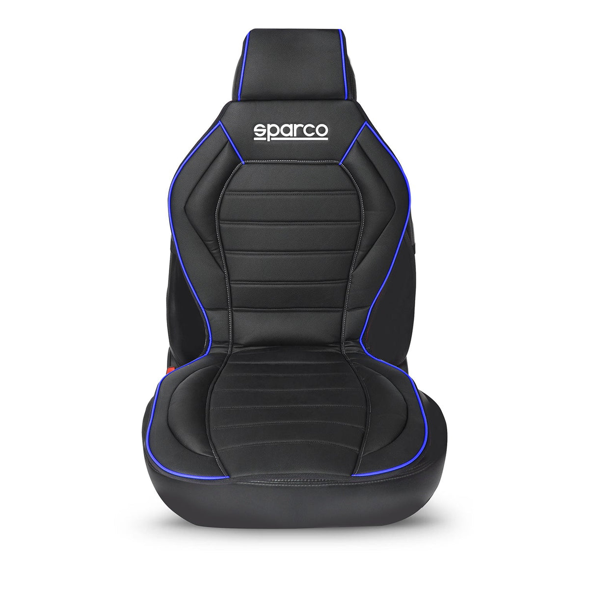 SPARCO Sitzkissen Sitzauflage Sitzschoner Universal Schwarz Blau Auto-Sitzschutz