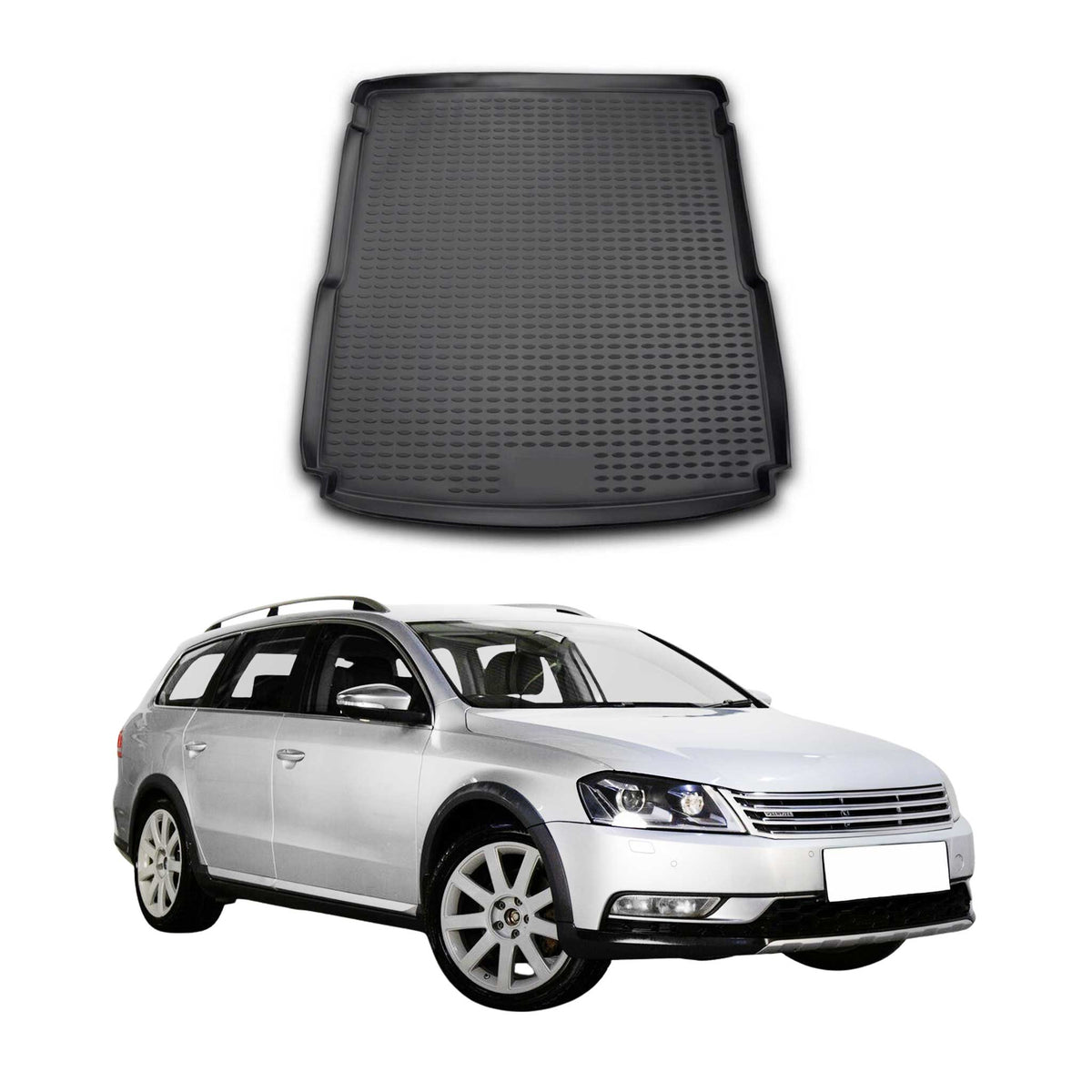 Kofferraummatte Kofferraumwanne für VW Passat B7 Variant Alltrack 2010-2015