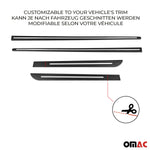 Seitentürleiste Türleisten Türschutzleisten für Hyundai Tucson ABS Chrom 4x