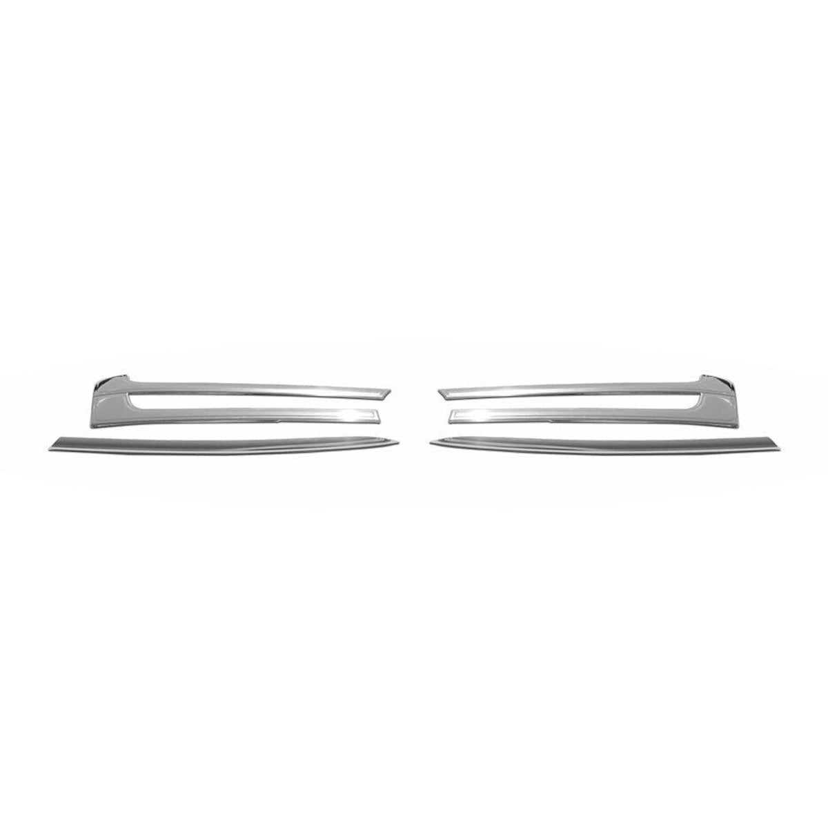 Kühlergrill Leisten Grillleisten für VW Caravelle T5 2010-15 Edelstahl Chrom 4x