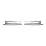Kühlergrill Leisten Grillleisten für VW Caravelle T5 2010-15 Edelstahl Chrom 4x