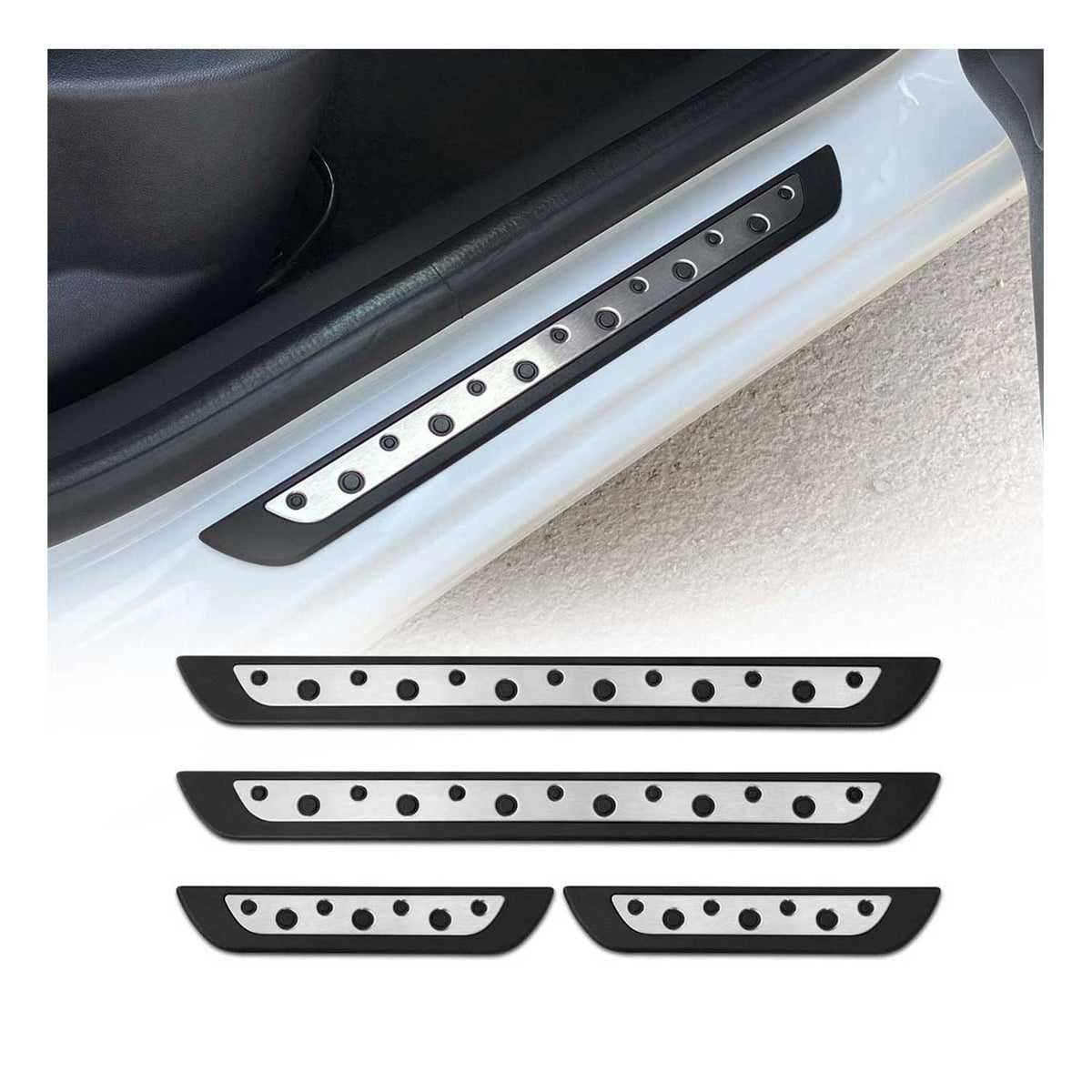 Einstiegsleisten Türschweller für Seat Arona 2017-2026 Edelstahl Chrom 4tlg