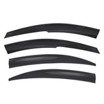 4x Windabweiser Regenabweiser für Hyundai Accent Era 2005-2011 Acryl Dunkel