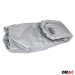 Auto Schutzhülle Vollgarage Autoabdeckung Universal Grau 420x180x155