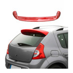 Heckspoiler Dachspoiler für Dacia Sandero II 2012-2020 Rot Lackiert ABS