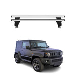 Menabo Dachträger Grundtäger für Suzuki Jimny mk4 2018-2026 50kg Alu Silber 2x