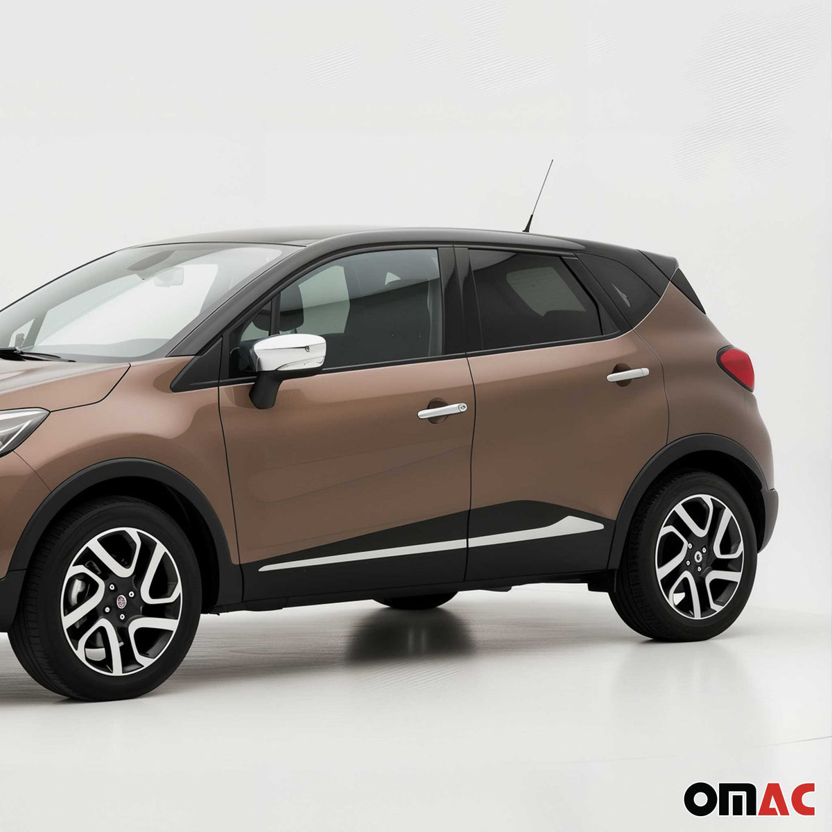 Chrom Türgriff Blende für Renault Captur I 2013-2019 Edelstahl 8tlg