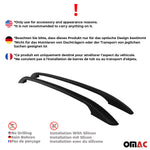 Alu Dachreling Relingträger für Skoda Rapid Spaceback 2013-2019 Schwarz